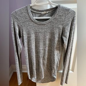 Wilfred Free Long Sleeve Grey Top